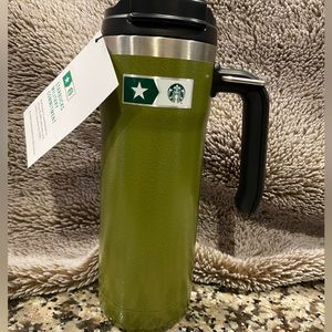 Brand new, never used Starbucks + Stanley military cup 20oz limited edition